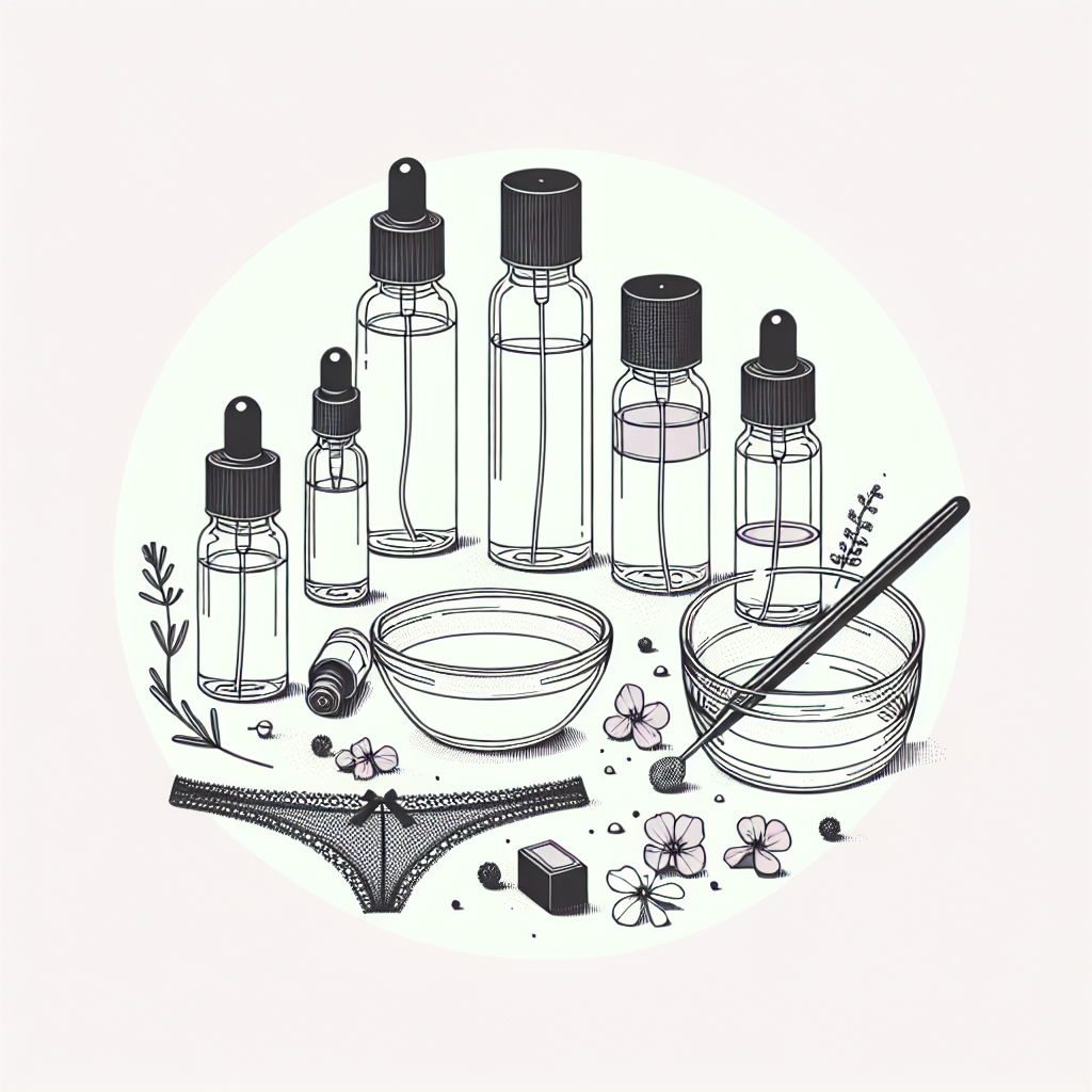 精油ブレンドレシピ｜フェムケア香水第二弾